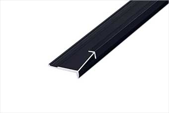 大庆航空纤维墙咔铝合金阳角线（哑黑氧化）